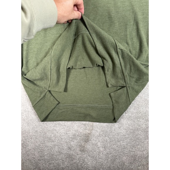 Stone Rose Garmet Washed Hoodie Green‎ Men's M Reflective Very Soft ** Aglet* - Picture 6 of 12